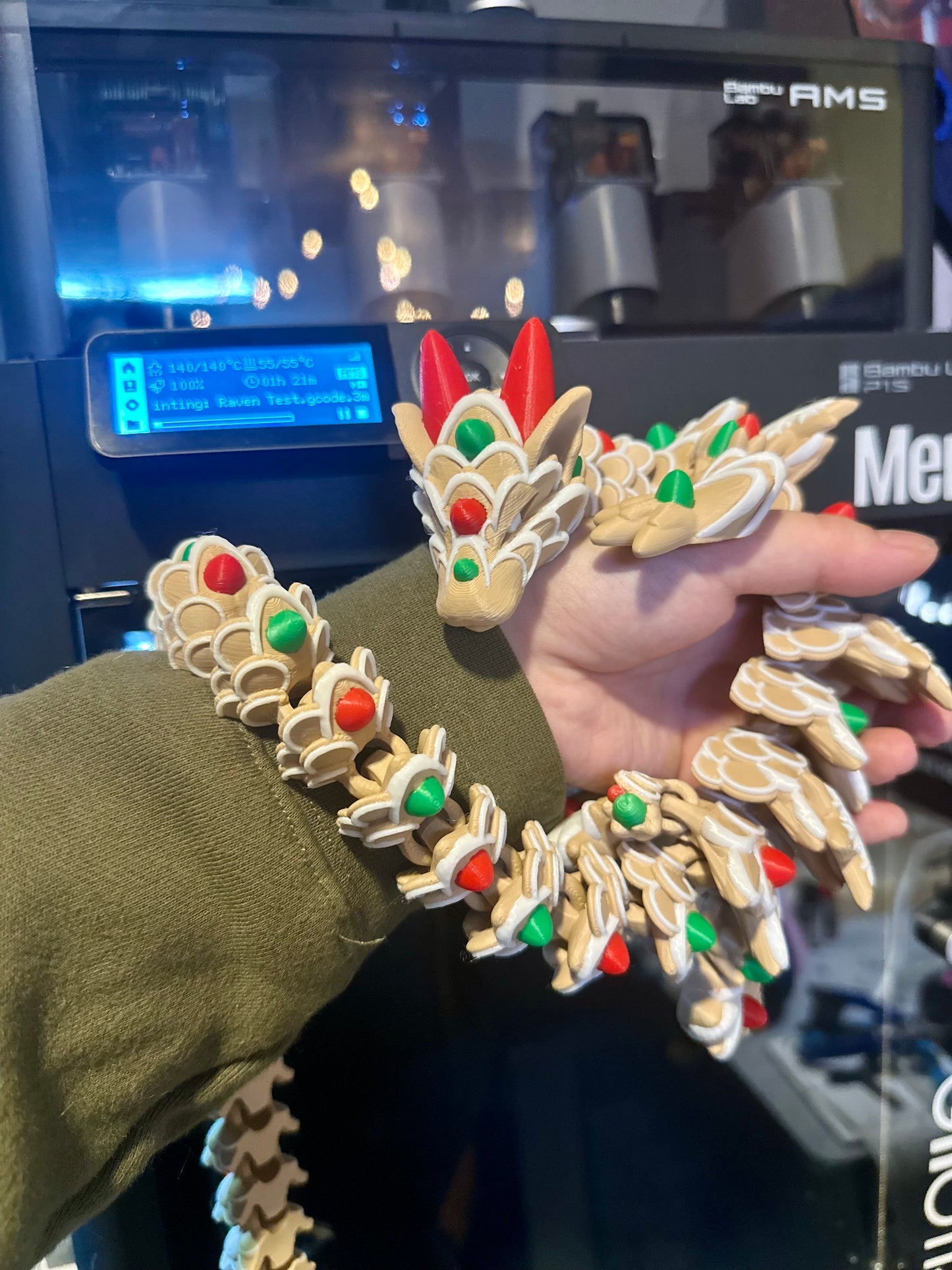 Gingerbread Cookie Dragon