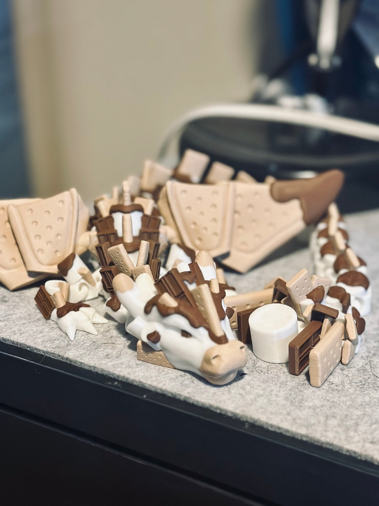 S'Mores Cookie Dragon