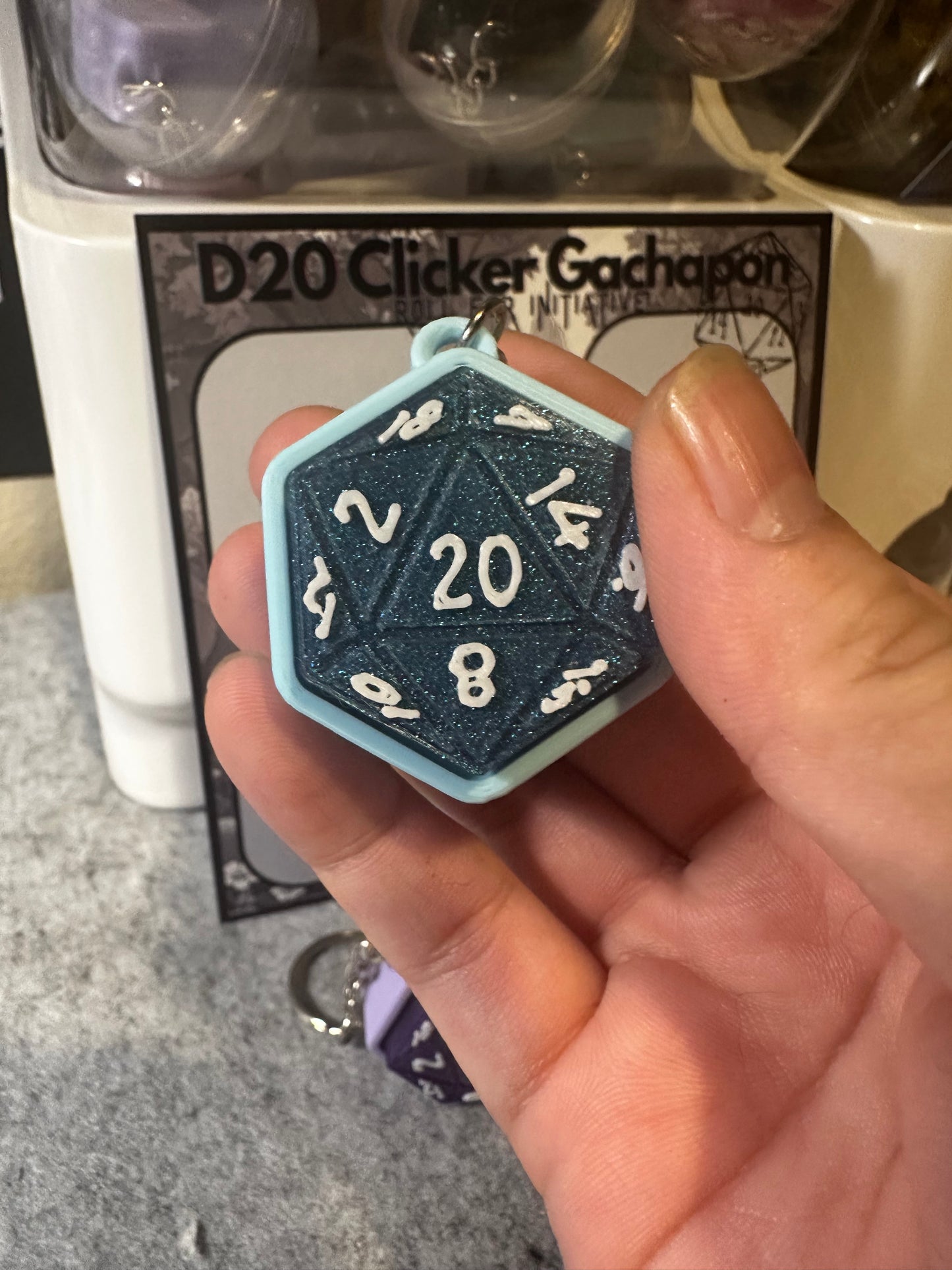 D20 Fidget Clicker