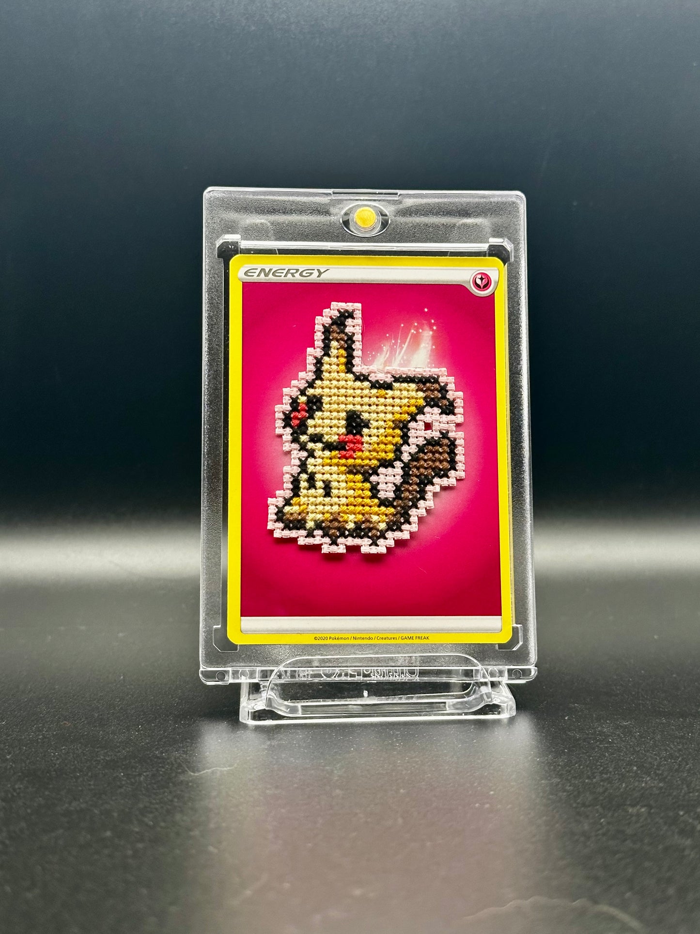 Cross Stitched Custom Cards - Pokèmon