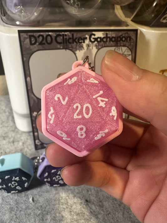 D20 Fidget Clicker