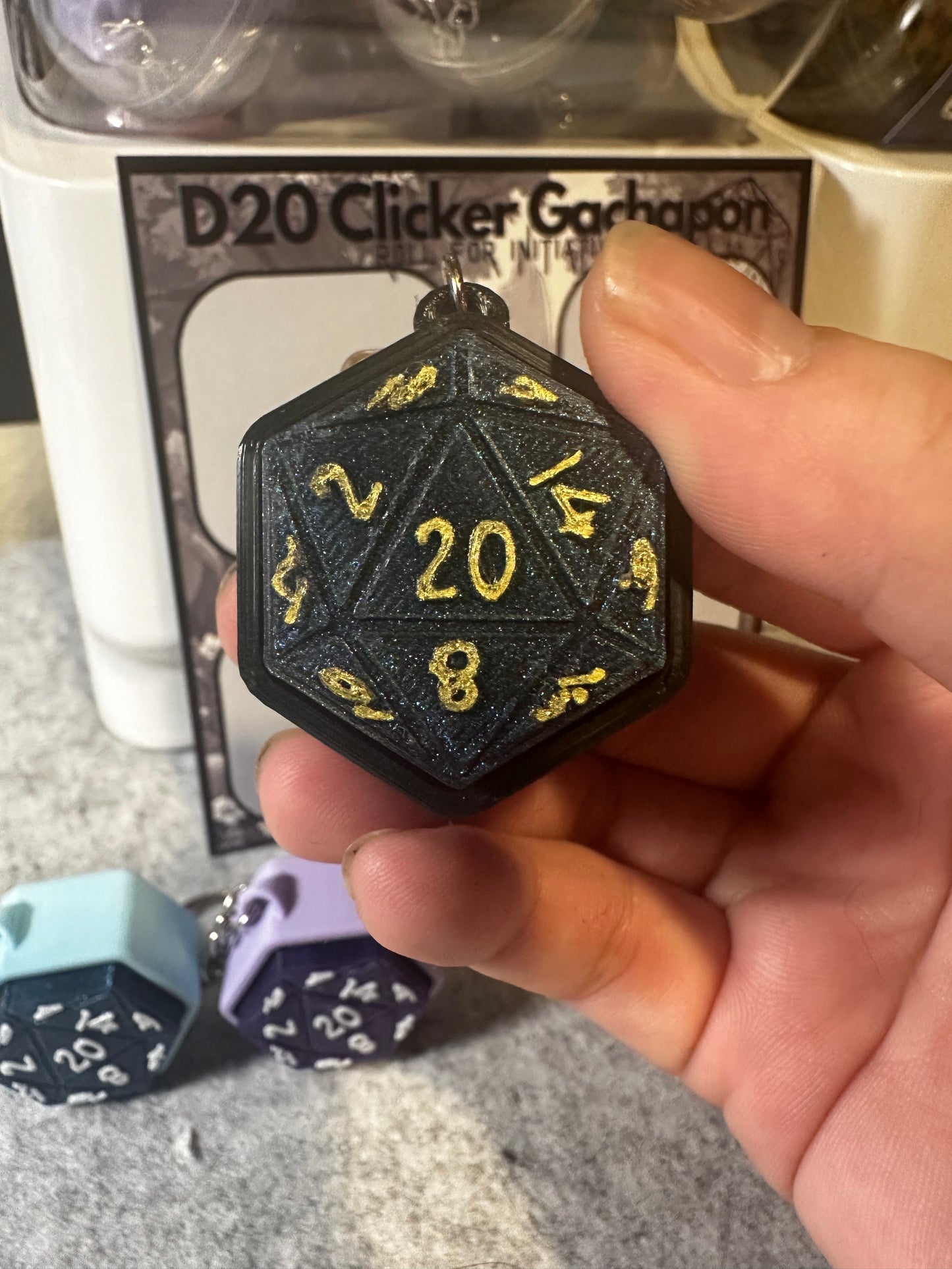 D20 Fidget Clicker