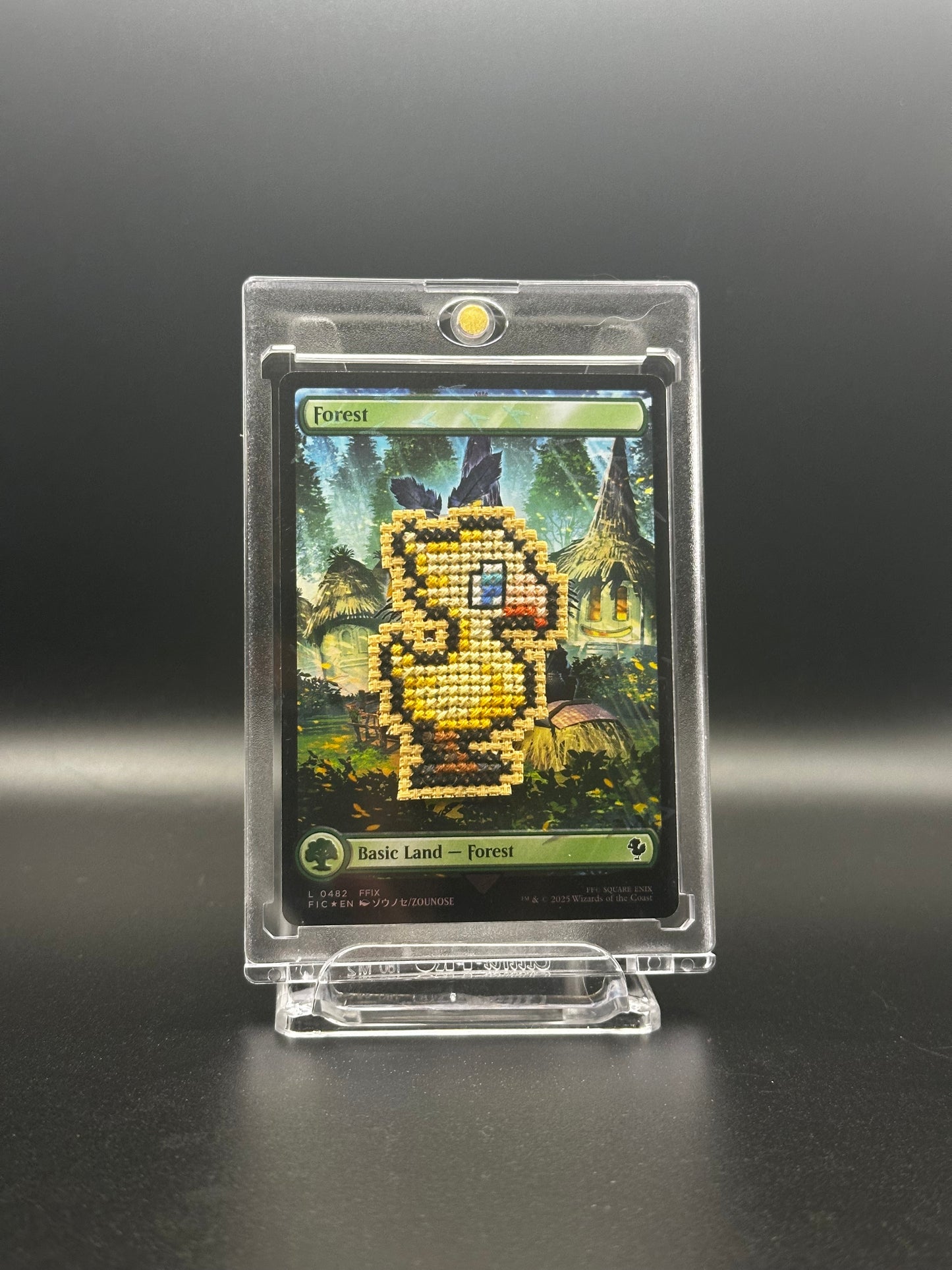Cross Stitched Custom Cards - Final Fantasy