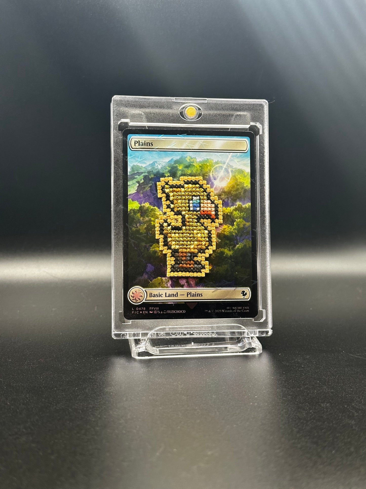 Cross Stitched Custom Cards - Final Fantasy