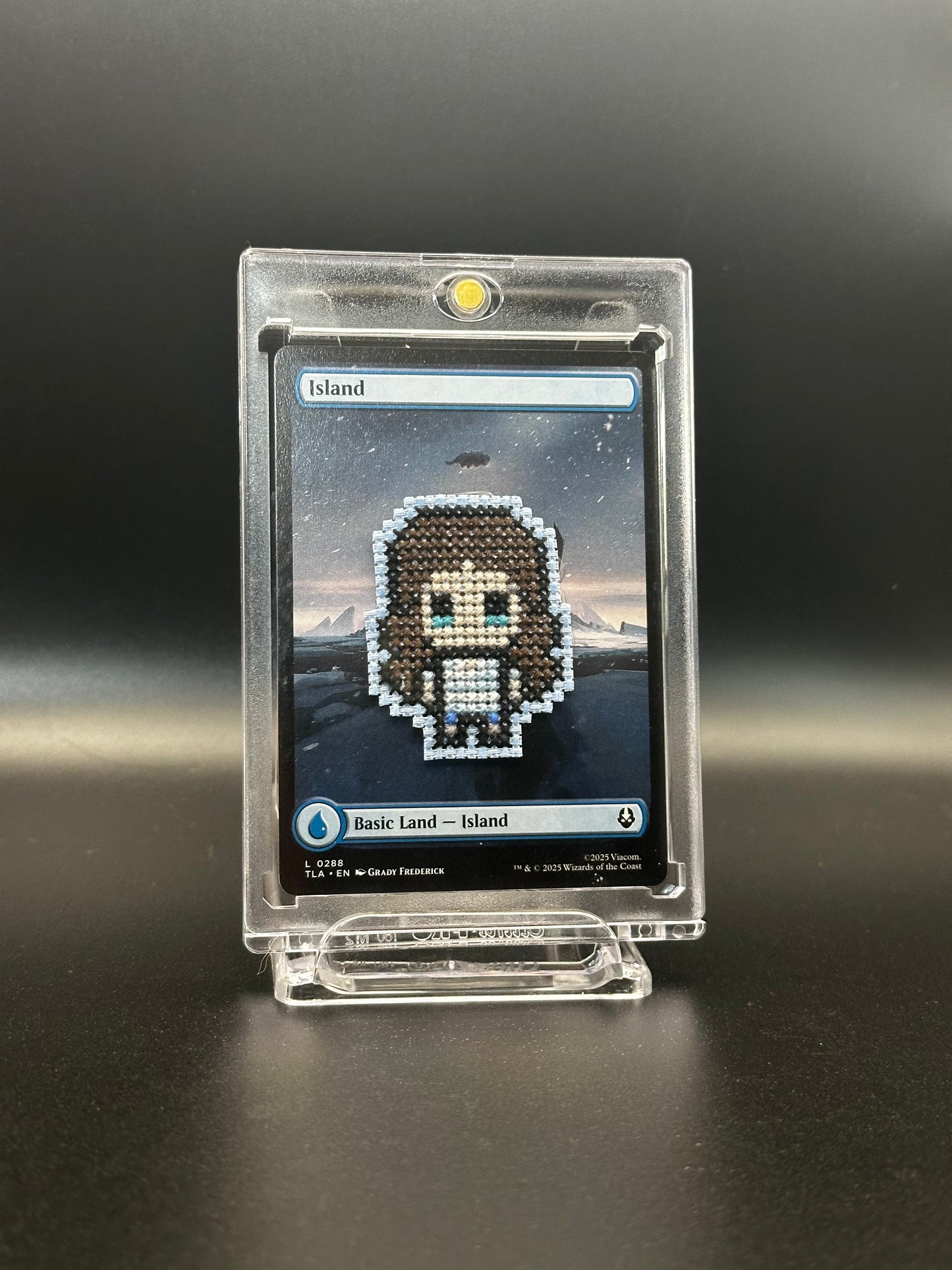 Cross Stitched Custom Cards - Avatar the Last Airbender