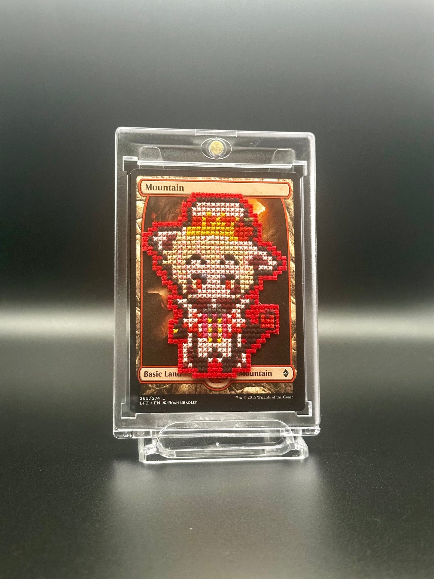 Cross Stitched Custom Cards - Hazbin Hotel