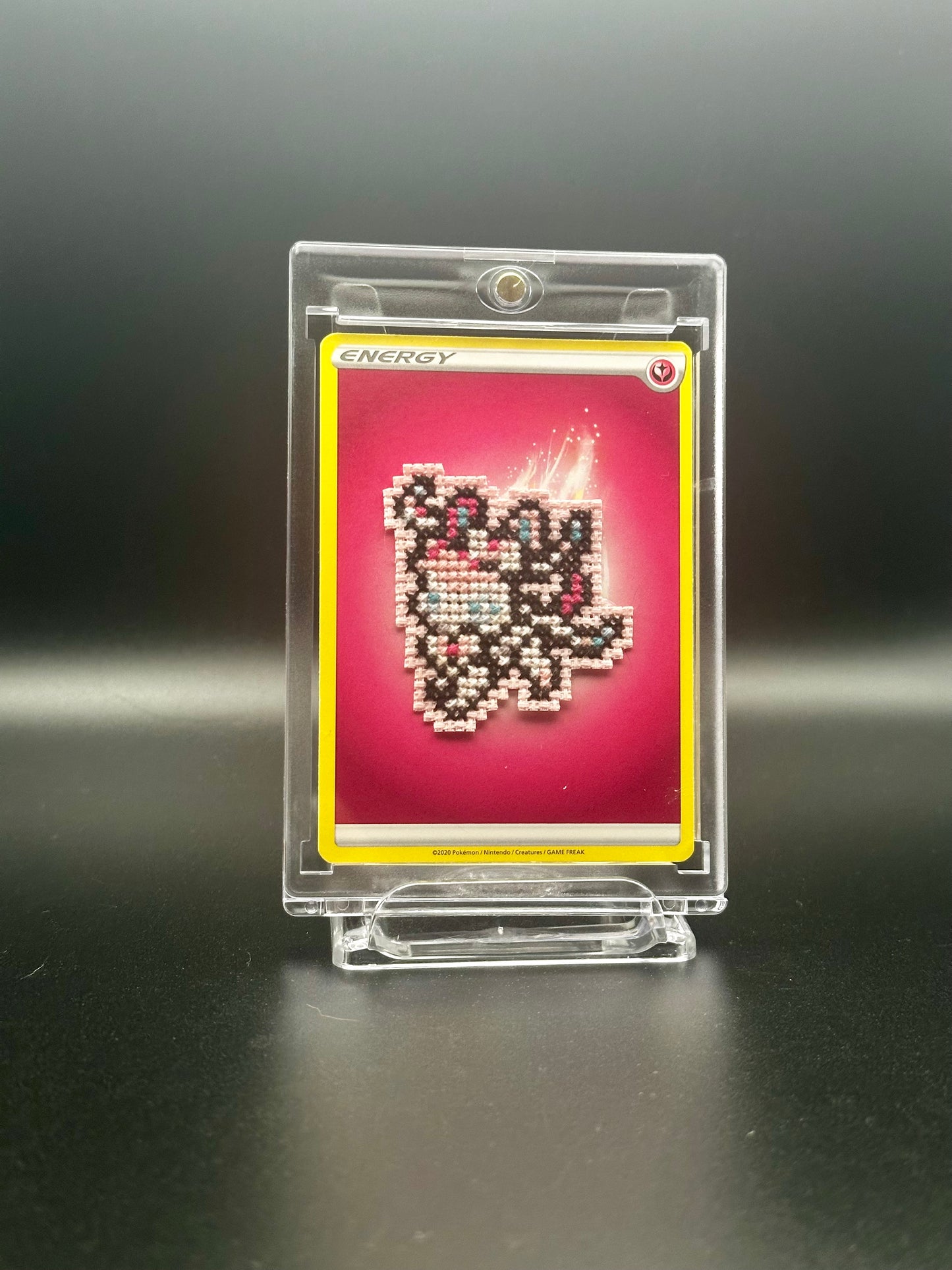 Cross Stitched Custom Cards - Pokèmon