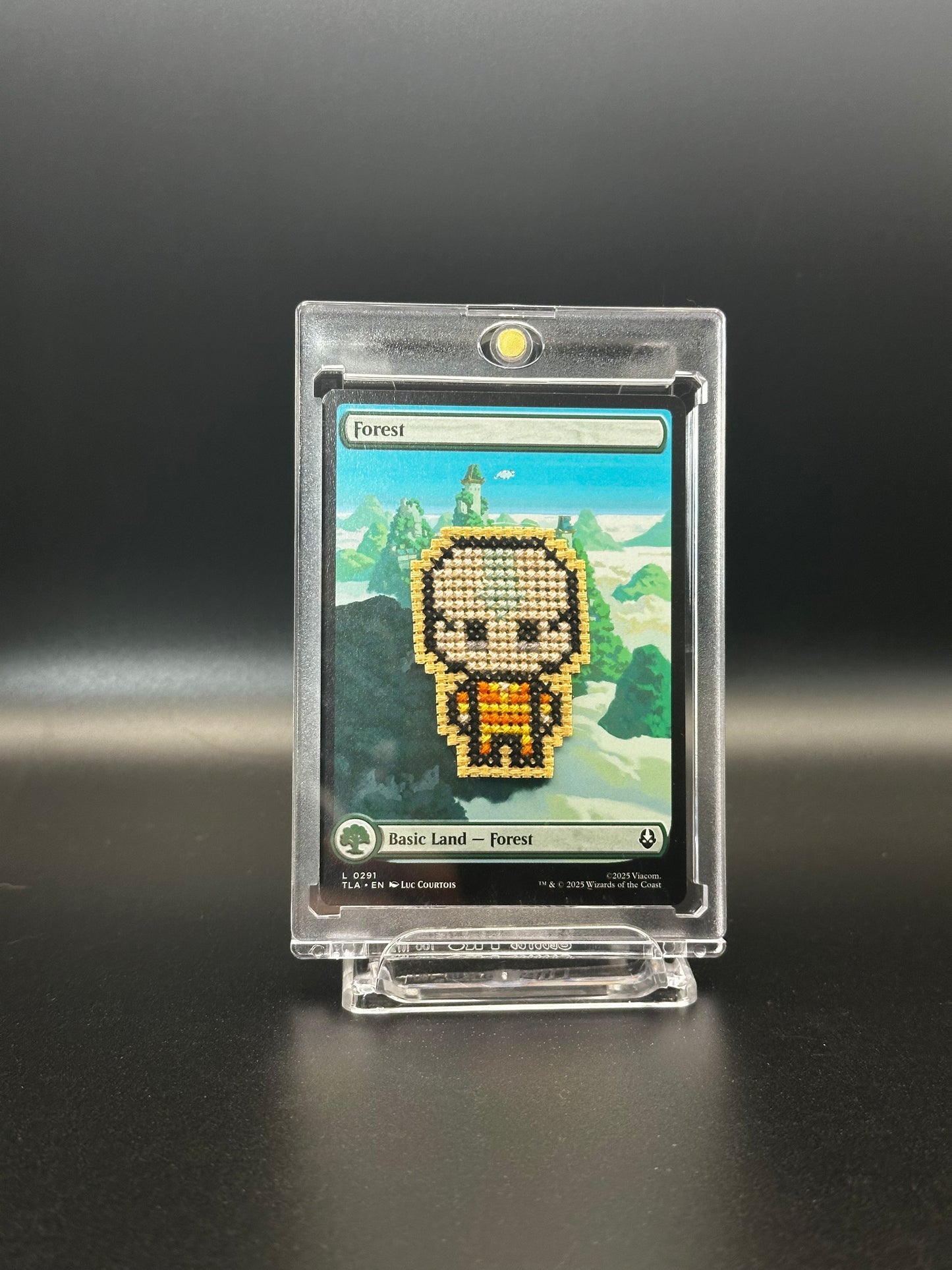 Cross Stitched Custom Cards - Avatar the Last Airbender