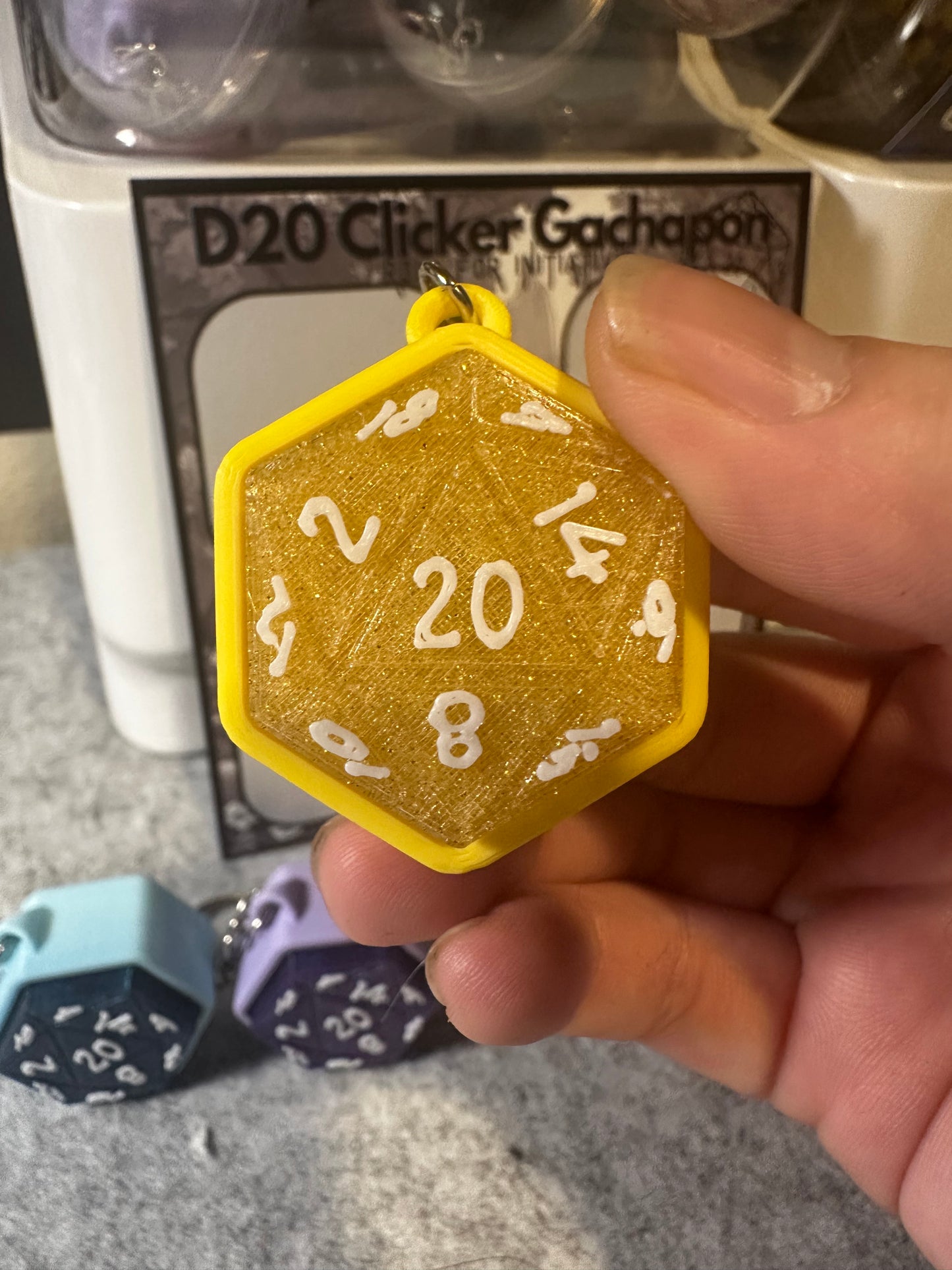 D20 Fidget Clicker