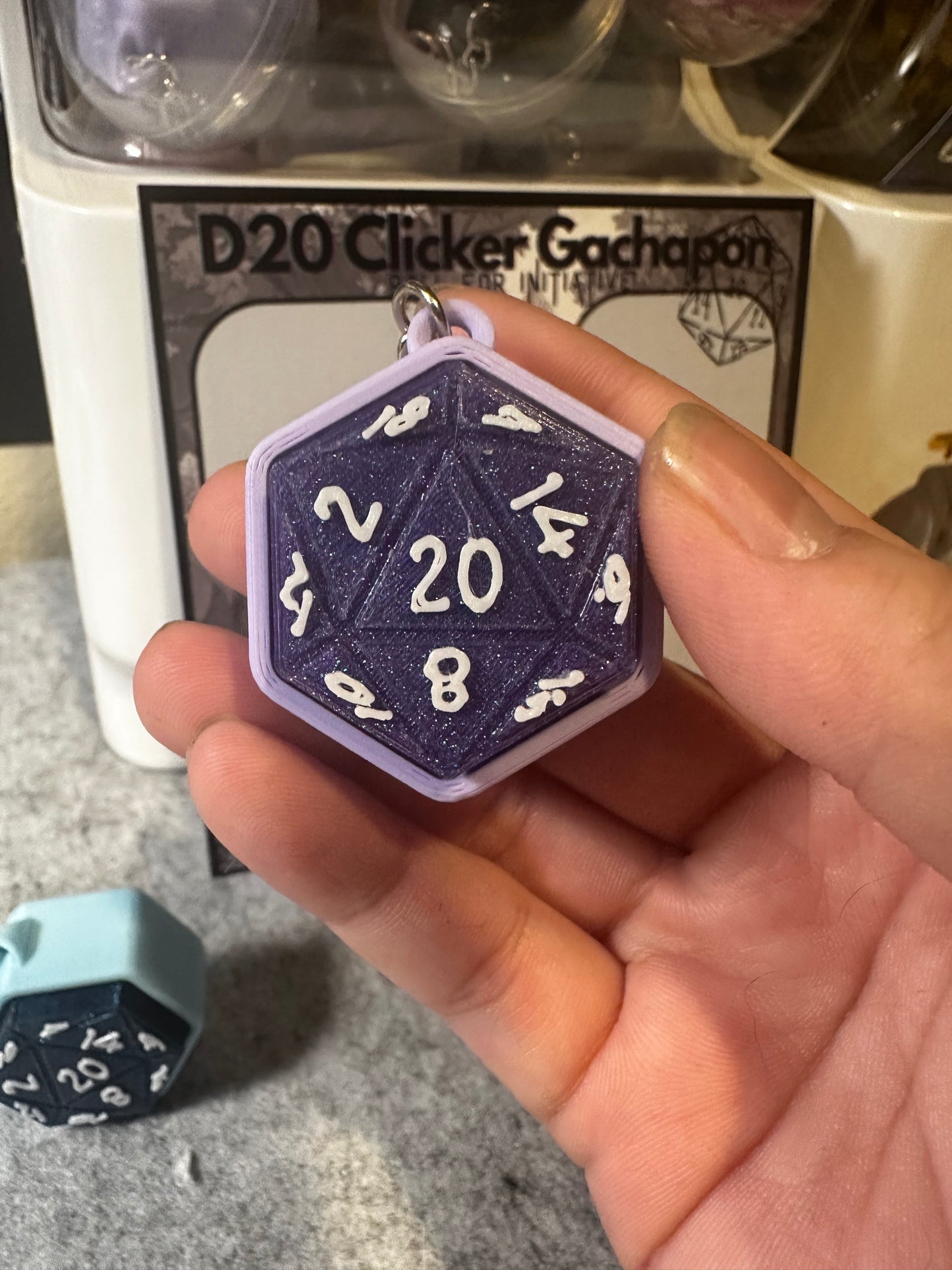 D20 Fidget Clicker