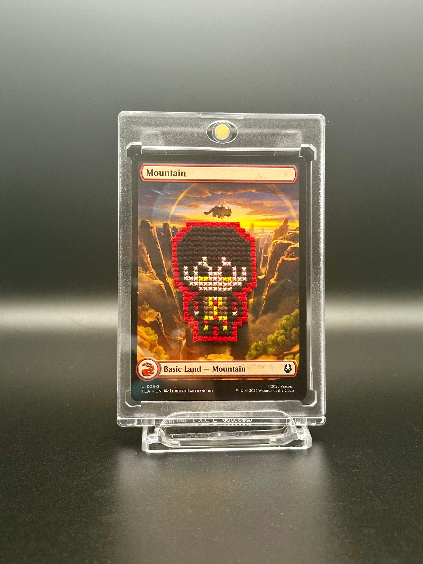 Cross Stitched Custom Cards - Avatar the Last Airbender