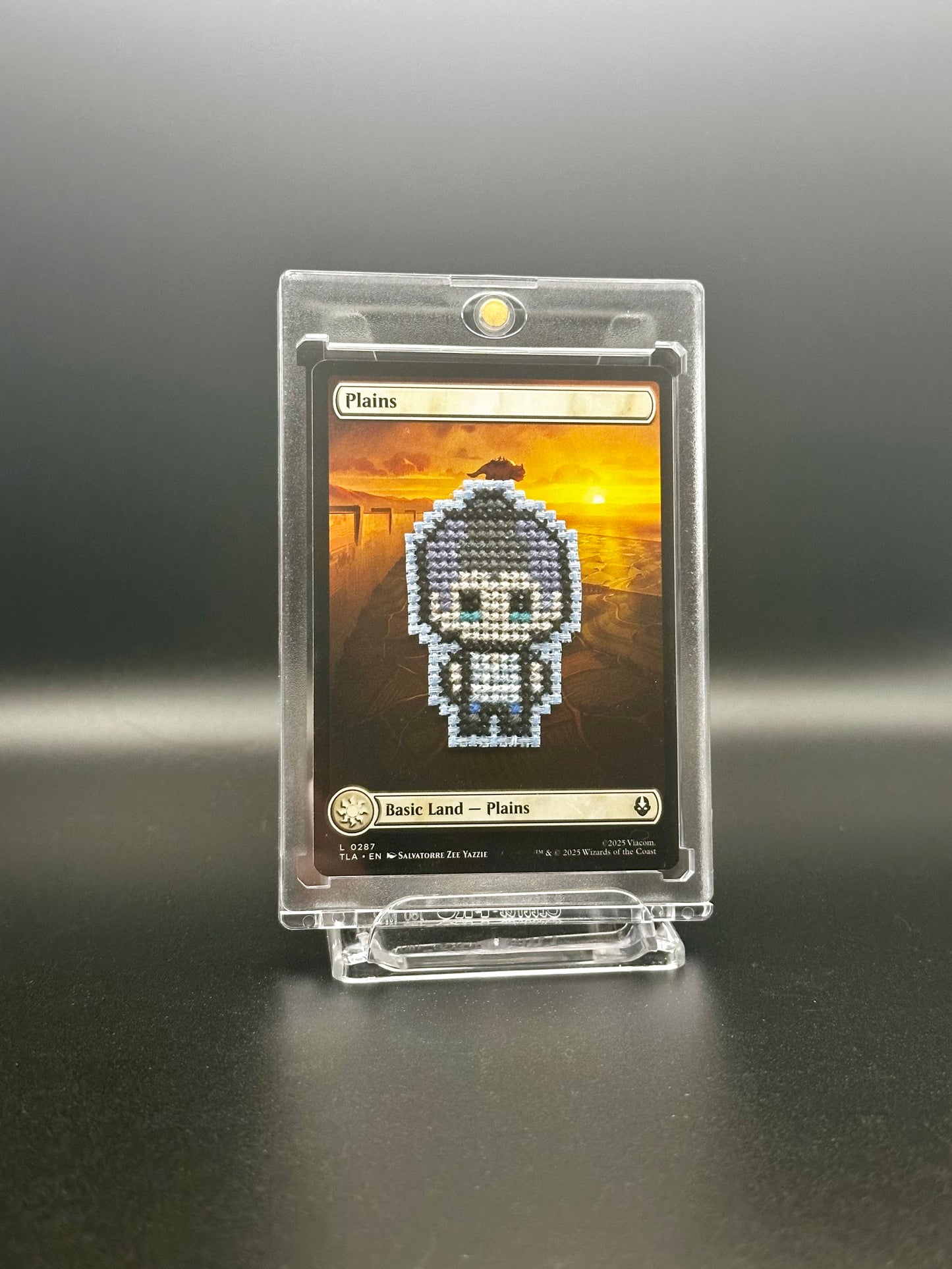 Cross Stitched Custom Cards - Avatar the Last Airbender